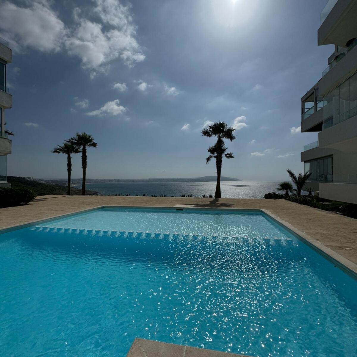 Appartement Beachside, Pool Access In Tanger